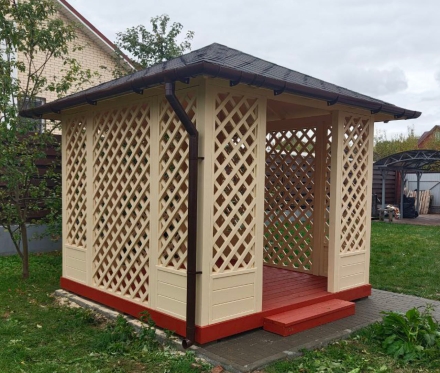 Квадратная беседка КАМЕЛИЯ, фото 1