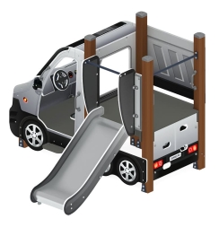 Машинка (серый) тип 1 - ДИК 1.03.1.01-02 - Игровой комплекс H=750, фото 1