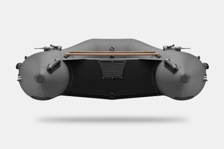 GLADIATOR B 370 LIGHT B Темно-серый моторная лодка ПВХ Фанерный пайол, фото 5