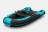 Gladiator RIB 380 AL Черно-бирюзовый моторная лодка ПВХ Жесткое дно (морской алюминий), киль