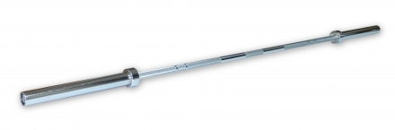 Гриф олимпийский прямой 86&quot;, до 315 кг, хромированный, фото 1