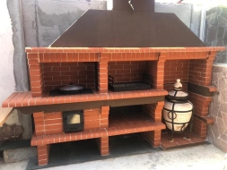 Печь Аристократ 832 Прямоугольный кирпич графитовый серый, фото 7