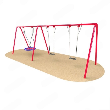 Тройные качели с сидением Гнездо, фото 1