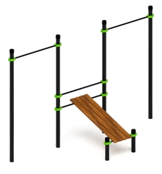 Воркаут 108 зеленый ВТ 12.14-02, фото 2 Воркаут 108 зеленый ВТ 12.14-02, фото 2