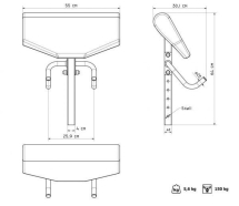 Дополнительная опция парта Скотта Marbo Sport MS-A101 (к скамье MS-L101)