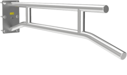 Турник двойной настенный с одним креплением, фото 2