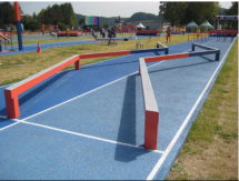 Элемент ПП Балансировочное бревно изогнутое Элемент ПП Балансировочное бревно изогнутое