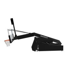 Стойка баскетбольная мобильная складная PRO, вынос 3250 с одностороннем табло атаки