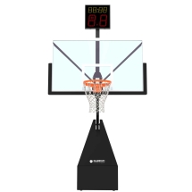 Стойка баскетбольная мобильная складная PRO, вынос 3250 с одностороннем табло атаки