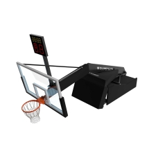 Стойка баскетбольная мобильная складная PRO, вынос 3250 с одностороннем табло атаки
