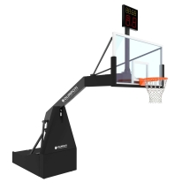 Стойка баскетбольная мобильная складная PRO, вынос 3250 с одностороннем табло атаки
