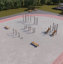 Спортивная площадка КС-3