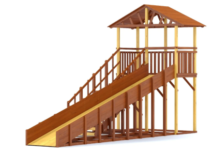 Зимняя горка Савушка Зима 6/1 , фото 4