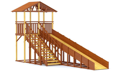 Зимняя горка Савушка Зима 6/1 , фото 1