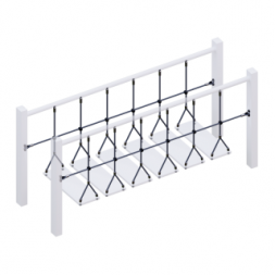 ​Комплект ограждений (две половинки) подвесного моста для детских игровых комплексов., фото 2