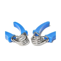 Эспандер кистевой ES-303 пружинный, эргономичный, жесткая ручка, синий (пара) Эспандер кистевой ES-303 пружинный, эргономичный, жесткая ручка, синий (пара)