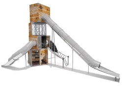 Игровой комплекс Эко Кубус VST 4502 для детской площадки, фото 2 Игровой комплекс Эко Кубус VST 4502 для детской площадки, фото 2