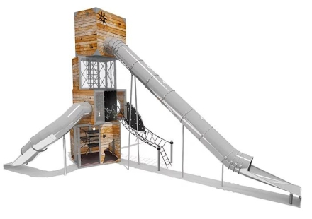 Игровой комплекс Эко Кубус VST 4502 для детской площадки, фото 2