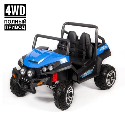 Электромобиль двухместный BUGGY S2588 4WD синий, фото 1