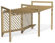 Пергола Теневой Оазис