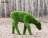 Топиари олень, Самочка - газон Eco Green