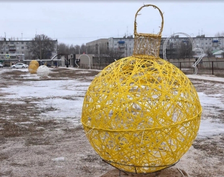 Светящаяся фигура Ёлочная игрушка на раме (диаметр 0,3 м), фото 7