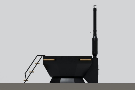 Сибирский Оникс с боковой печью, фото 8