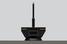 Сибирский Оникс с боковой печью Сибирский Оникс с боковой печью