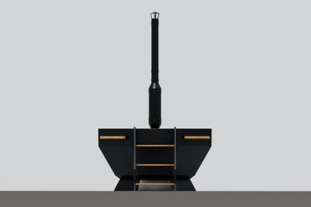 Сибирский Оникс с боковой печью, фото 6