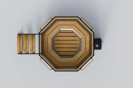 Сибирский Оникс с боковой печью, фото 4