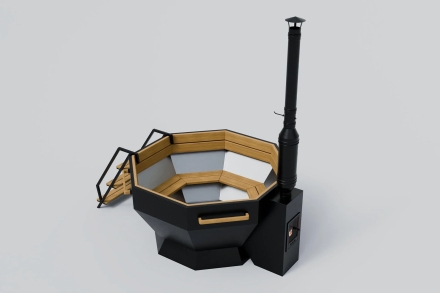 Сибирский Оникс с боковой печью, фото 2