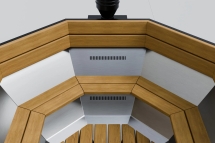 Сибирский Оникс с боковой печью Сибирский Оникс с боковой печью