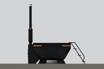 Сибирский Оникс с боковой печью, фото 5