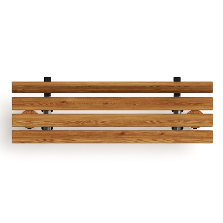 Скамья (лиственница темный) МФ 42.04.02-Л.И1.01, фото 2