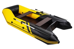 Броня-280 СК слань+киль желтый-черный (лодка ПВХ под мотор с усилением), фото 2 Броня-280 СК слань+киль желтый-черный (лодка ПВХ под мотор с усилением), фото 2