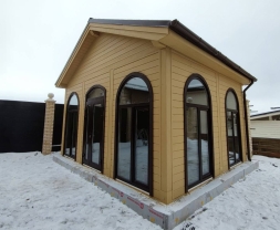 Закрытая утепленная беседка БАРЛЕТТА, фото 1
