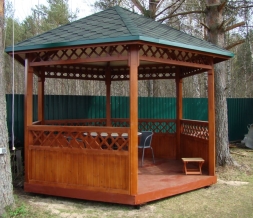 Восьмигранная беседка Садовая, фото 1