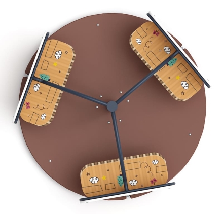 Карусель Солнышко (Картонное) - ИО 30.01.03-18.И1, фото 5