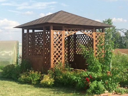 Квадратная беседка АСТРА, фото 2