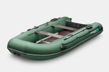 GLADIATOR B 370 LIGHT B Зеленый моторная лодка ПВХ Фанерный пайол