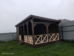 Прямоугольная беседка БРОН, фото 2