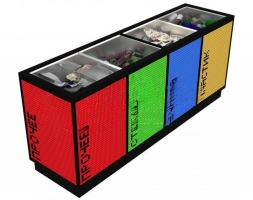 Умная урна Снотра 2, 4 секции, фото 1