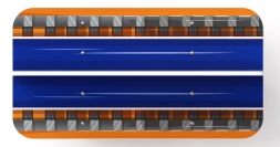 Паровозик - Скамейка детская - МФ 41.03.06, фото 5