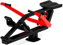 Гребля (красный) - Уличный тренажер - СТ 008-11.П, фото 1 Гребля (красный) - Уличный тренажер - СТ 008-11.П, фото 1