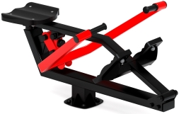 Гребля (красный) - Уличный тренажер - СТ 008-11.П, фото 3 Гребля (красный) - Уличный тренажер - СТ 008-11.П, фото 3