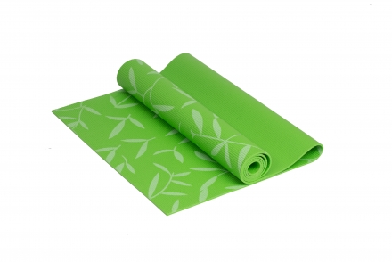 Коврик для йоги 4 мм зеленый, фото 1