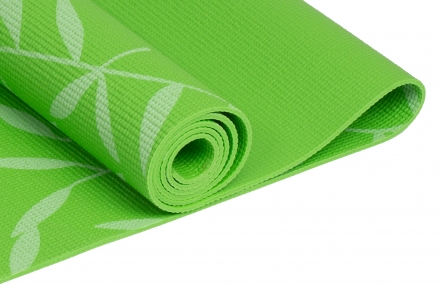Коврик для йоги 4 мм зеленый, фото 2