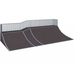 Двухуровневая радиусная горка Двухуровневая радиусная горка