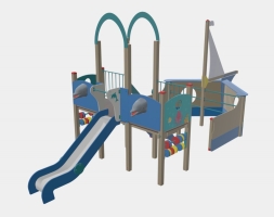 Игровой комплекс TORUDA Море 3D 10117.1, фото 1 Игровой комплекс TORUDA Море 3D 10117.1, фото 1