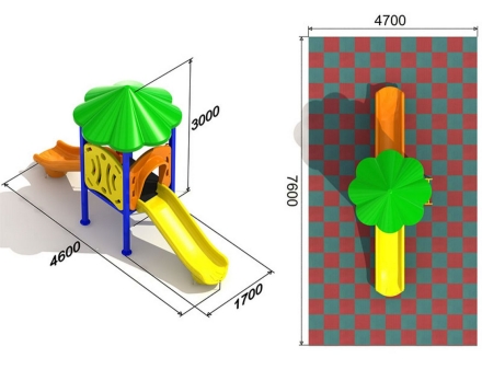 Детская площадка Кувшинка 1.3.1, фото 2